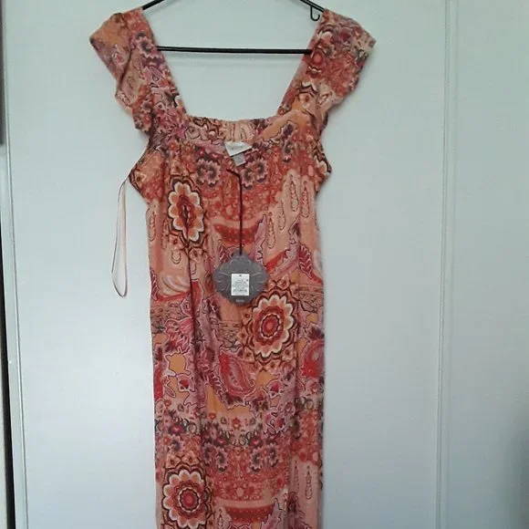 chinese dress ladies Knox Maxi Dress Black / Red Floral